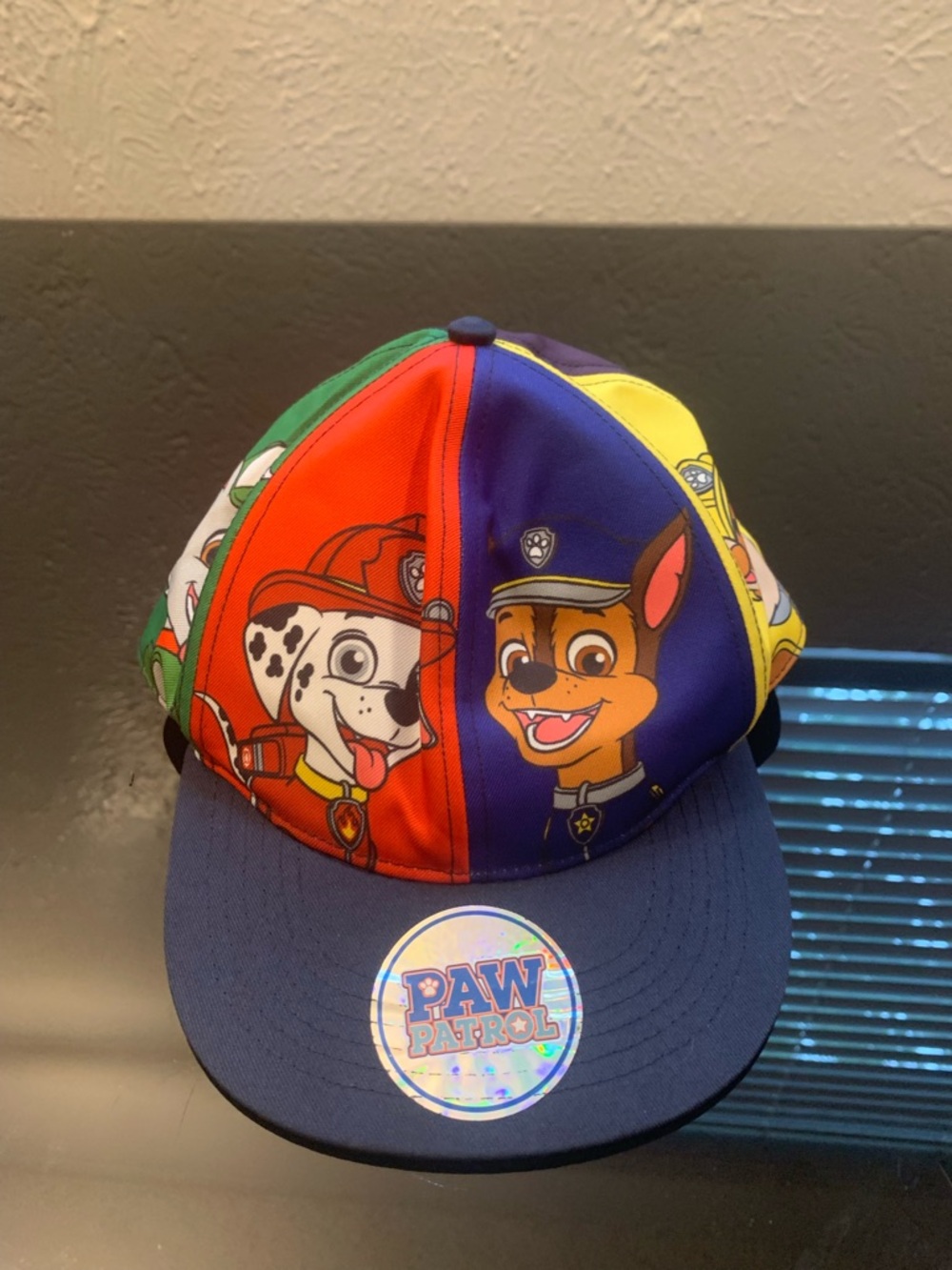Paw Patrol Kids' Colorblock Cap in Red, Blue, Yellow, Green
